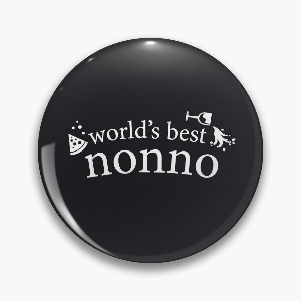 Item preview, World's best Nonno white minimalistic design designed and sold by alanawood.