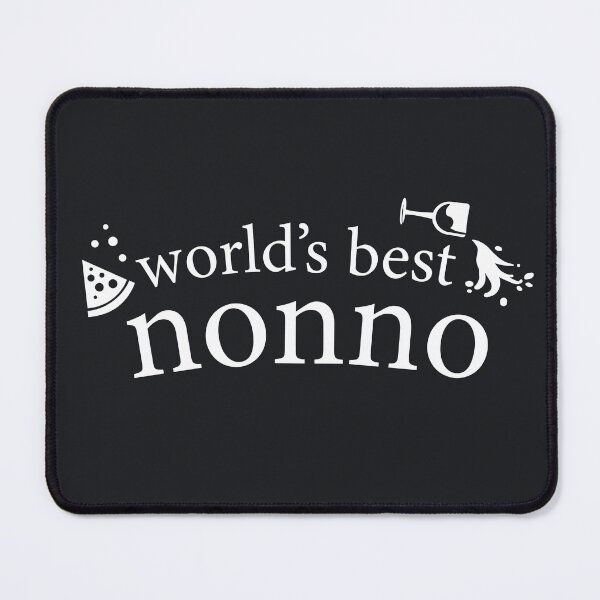 Item preview, World's best Nonno white minimalistic design designed and sold by alanawood.