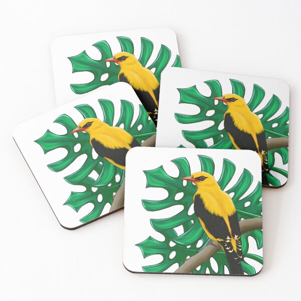Item preview, Indian Golden Oriole With Background designed and sold by Sitious.