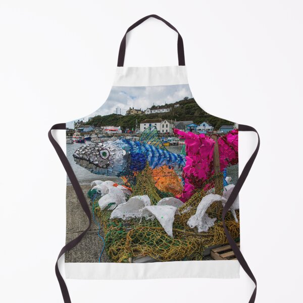 Item preview, Porthleven Harbour, Plastic fish,from the ocean designed and sold by kathleenjean.