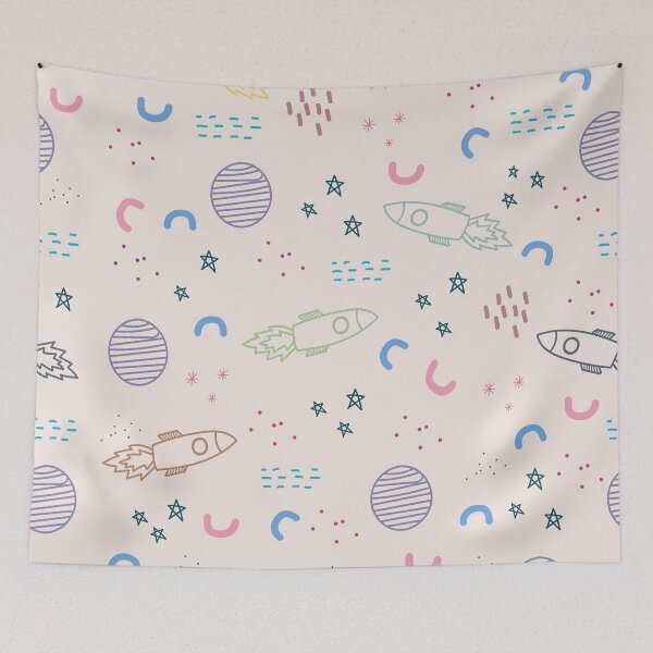 Item preview, Cosmos pattern designed and sold by SatuStudio.