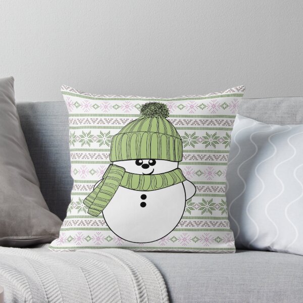 Item preview, Krimbles Cheeky Festive Snowman Poinsettia Ugly Christmas Sweater designed and sold by Krimbles.