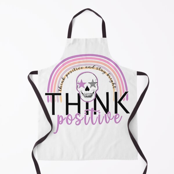 Item preview, Positive thinking preppy rainbow and skull design designed and sold by PoeticTheory.