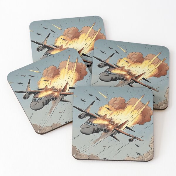 Item preview, Falling War Plane designed and sold by Helmingas.