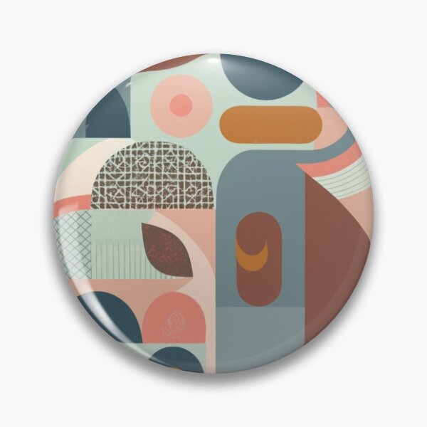 Artikelvorschau, Muted Summer / Soft Summer pattern, skin-tone matching, personal color analysis, PCA, mid-century modern entworfen und verkauft von look4seasons.