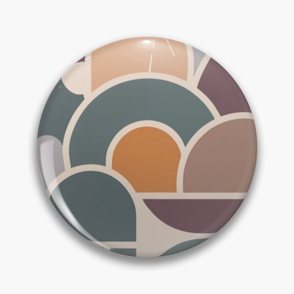 Artikelvorschau, Muted Summer / Soft Summer pattern, skin-tone matching, personal color analysis, PCA, mid-century modern entworfen und verkauft von look4seasons.