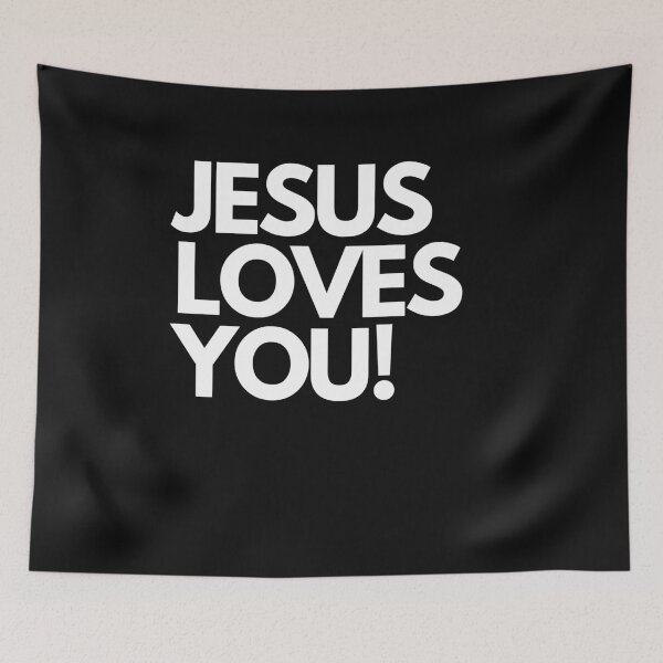 Item preview, Jesus loves you-Christian shirt designed and sold by Faithandpattern.
