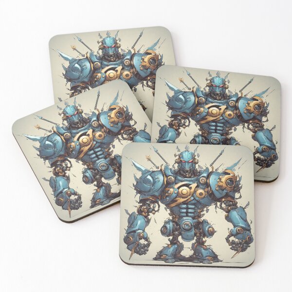 Item preview, Blue Robot Soldier designed and sold by Helmingas.