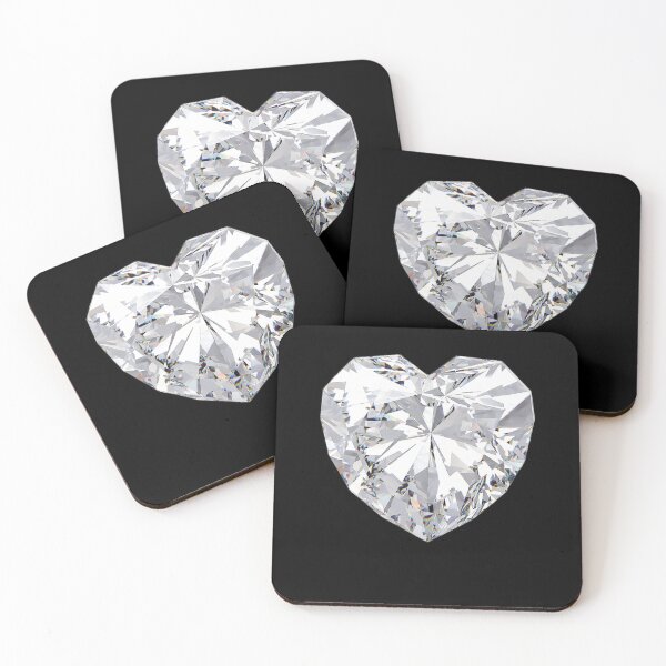 Item preview, Diamond Heart Gem Jewelry designed and sold by MooonTees.