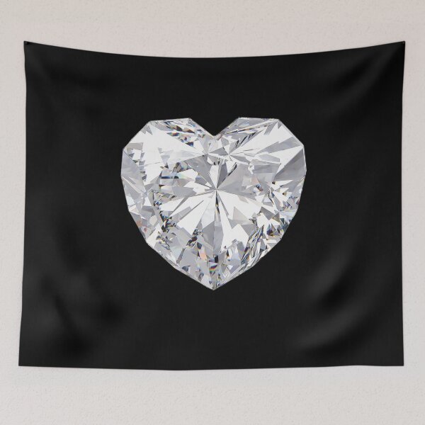 Item preview, Diamond Heart Gem Jewelry designed and sold by MooonTees.