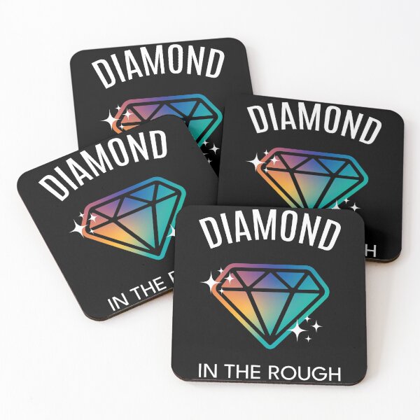 Item preview, Diamond In The Rough Edelstein Diamant designed and sold by MooonTees.