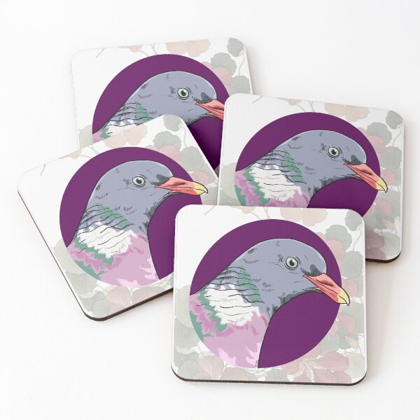 Item preview, Common Wood Pigeon Portrait designed and sold by UrsulaRodgers.