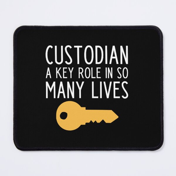 Item preview, Funny Custodian slogan - funny janitor gift designed and sold by kapotka.