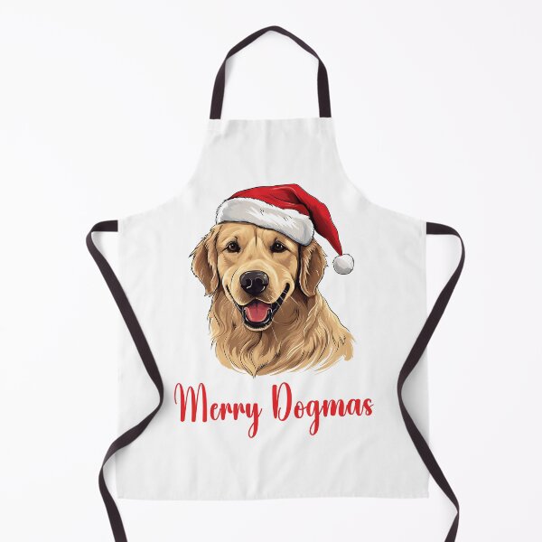 Item preview, Golden Retriever Dog Merry Dogmas designed and sold by Blok45.