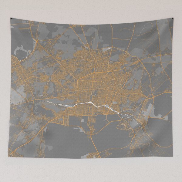 Item preview, Isfahan City Map of Iran - Bauhaus designed and sold by deMAP.