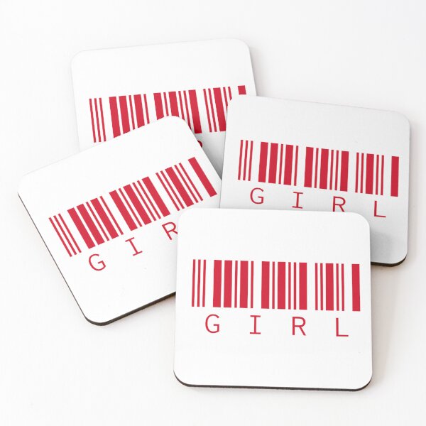Item preview, Bar code girl designed and sold by kattilako.