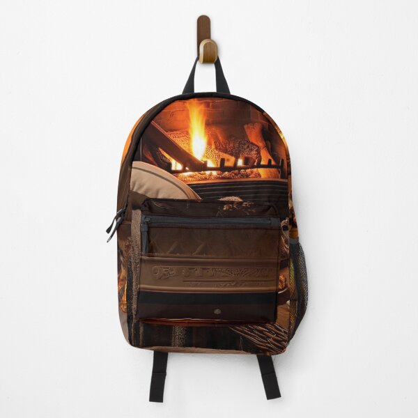 Item preview, Cozy Winter Evening by the Fireplace designed and sold by FireScreen.