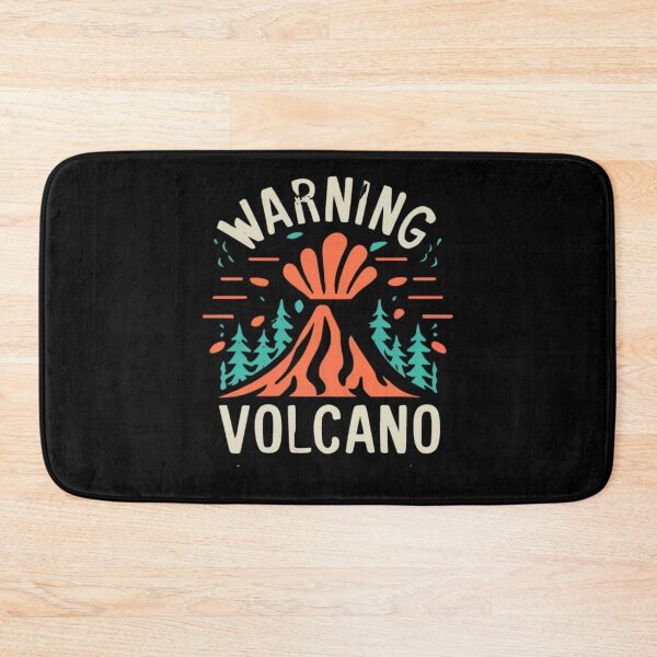 Item preview, Volcano Warning designed and sold by FlexYourMind.