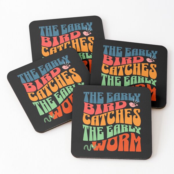 Item preview, The Early Bird Catches The Early Worm designed and sold by 3ple7.