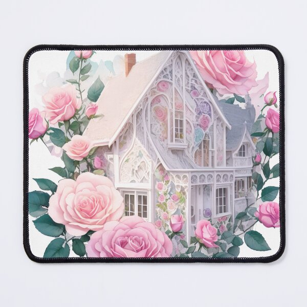 Item preview, Pastel Fantasy House Sticker: Enchanting 3D Vector Artistry (132) designed and sold by WASjourney.