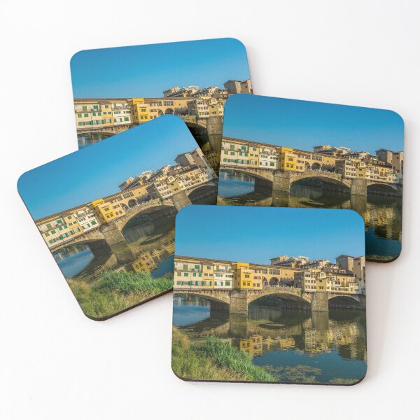 Item preview, Ponte Vecchio crossing the river Arno. Florence, Italy. designed and sold by bailey-cooper.