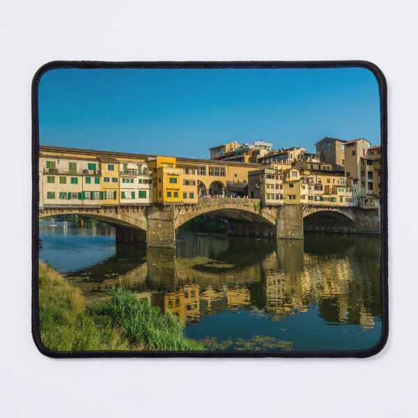 Item preview, Ponte Vecchio crossing the river Arno. Florence, Italy. designed and sold by bailey-cooper.