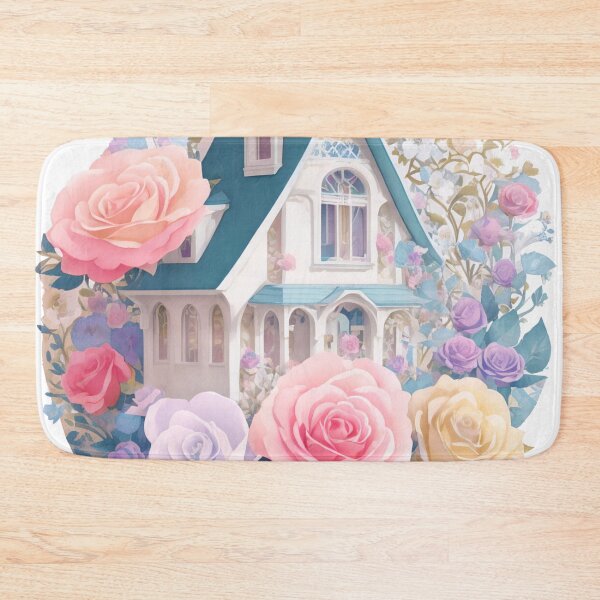 Item preview, Charming Pastel House Sticker: Enchanting 3D Vector Art (133) designed and sold by WASjourney.