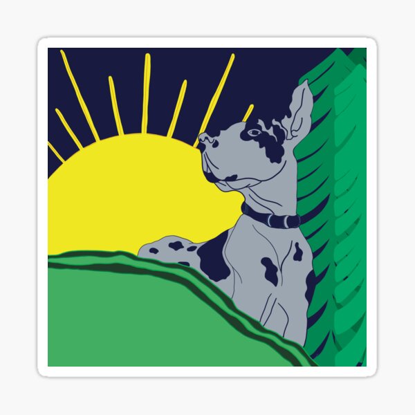 Blue Dog Hill Sticker