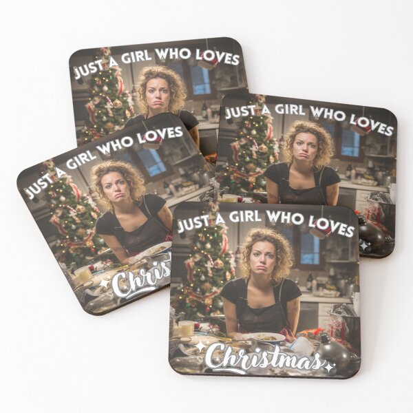 Artikelvorschau, Nur ein Mädchen, das Weihnachten lustig liebt entworfen und verkauft von Lmbr-shop.