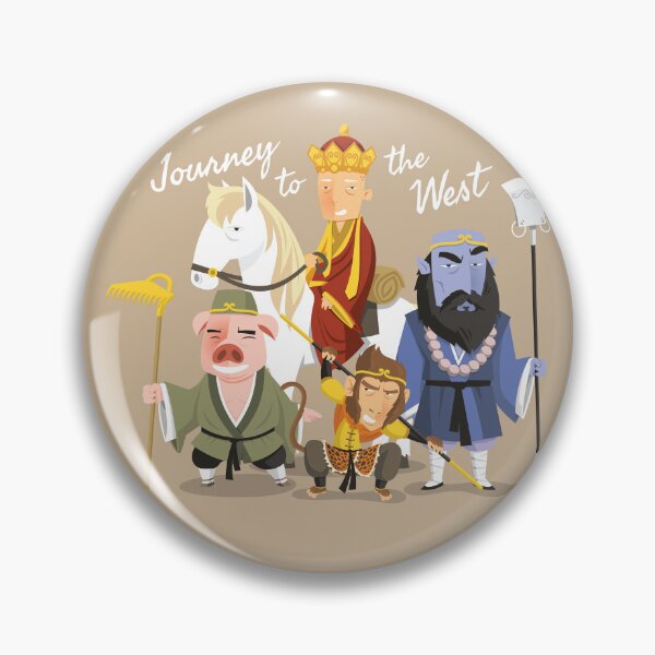 Item preview, Journey to the West | Sun Wukong Monkey Spirit #8 designed and sold by savasanaqueen.
