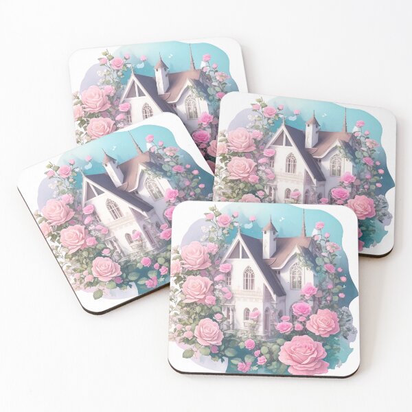 Item preview, Whimsical Pastel House Sticker: Charming 3D Vector Art (134) designed and sold by WASjourney.