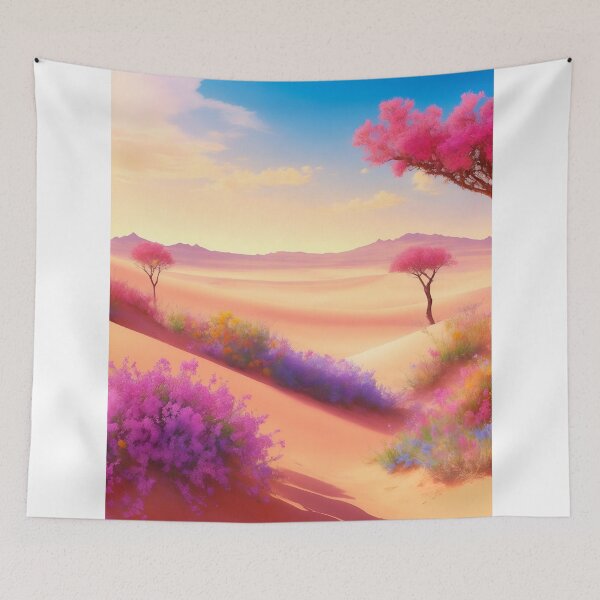 Item preview, Colorful sky Desert Colorful Flowers designed and sold by AP.