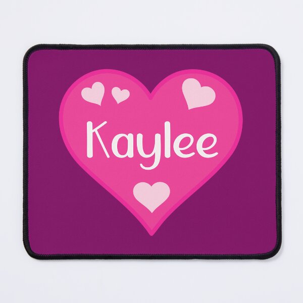 Item preview, Kaylee Name Pink Heart  designed and sold by Jeallan Designs.