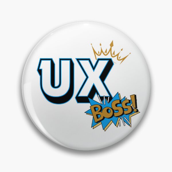Item preview, UX Boss - Gift for User Experience Heroes designed and sold by soniaaseguin.
