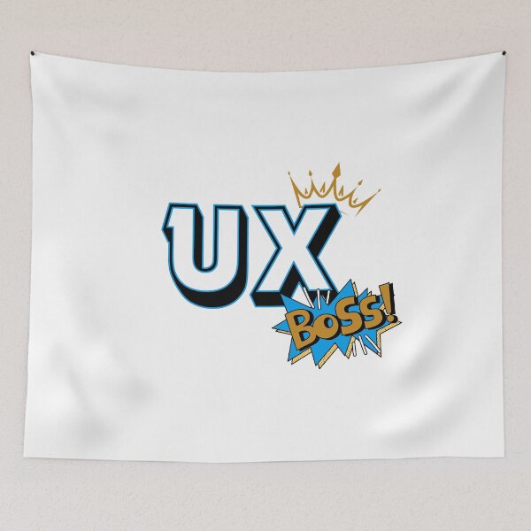 Item preview, UX Boss - Gift for User Experience Heroes designed and sold by soniaaseguin.
