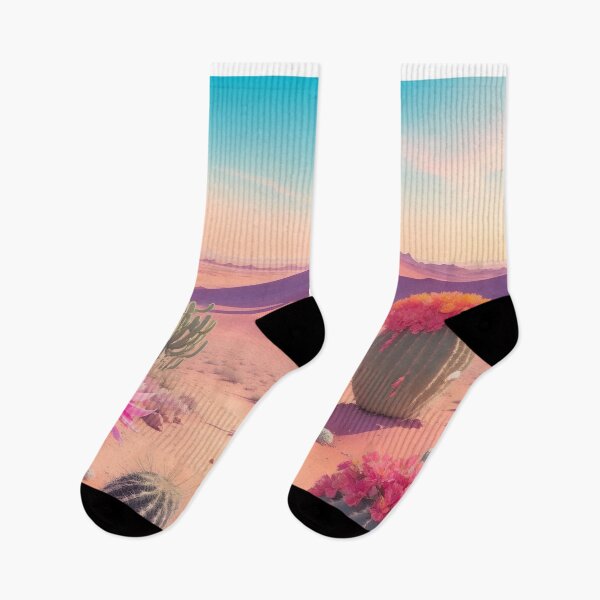 Item preview, Colorful Sky Flowering Cactus Desert designed and sold by AP.