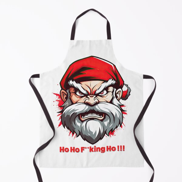 Item preview, Angry Santa - Ho Ho F**king Ho !!! designed and sold by Totalthrive.
