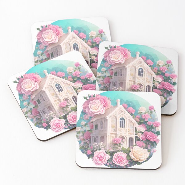 Item preview, Enchanting Pastel House Sticker: Charming 3D Vector Artistry (135) designed and sold by WASjourney.