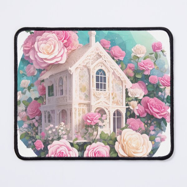 Item preview, Enchanting Pastel House Sticker: Charming 3D Vector Artistry (135) designed and sold by WASjourney.