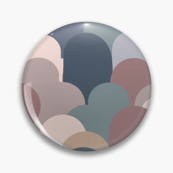 Artikelvorschau, Muted Summer / Soft Summer pattern, skin-tone matching, personal color analysis, PCA, mid-century modern entworfen und verkauft von look4seasons.