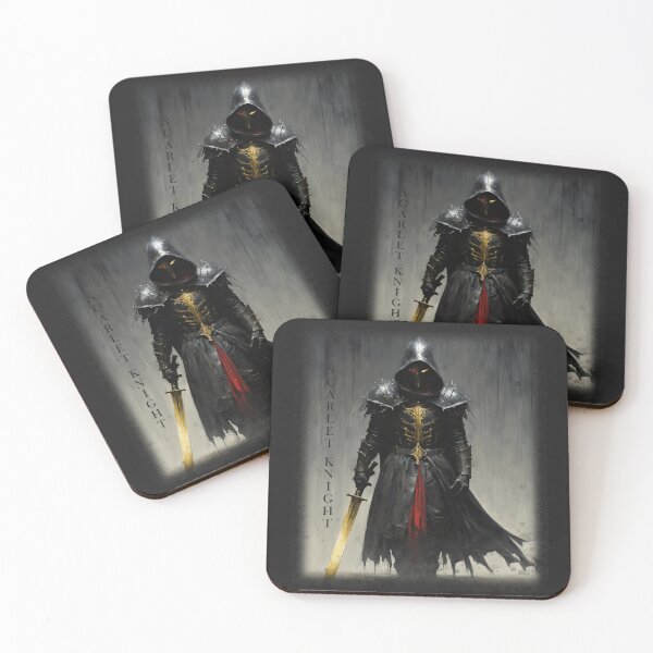 Item preview, SCARLET KNIGHT, golden sword, CrisMor-Art designed and sold by CrisMor-Art.