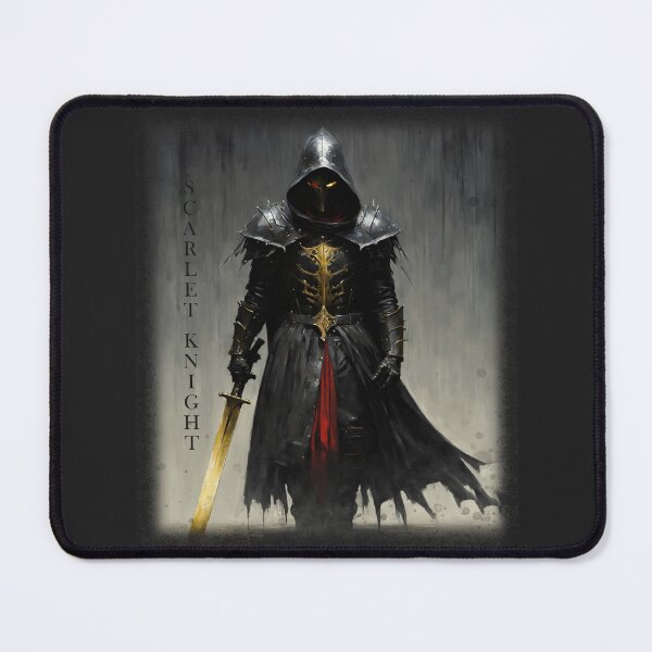 Item preview, SCARLET KNIGHT, golden sword, CrisMor-Art designed and sold by CrisMor-Art.