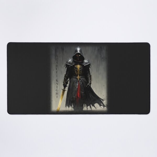 Item preview, SCARLET KNIGHT, golden sword, CrisMor-Art designed and sold by CrisMor-Art.