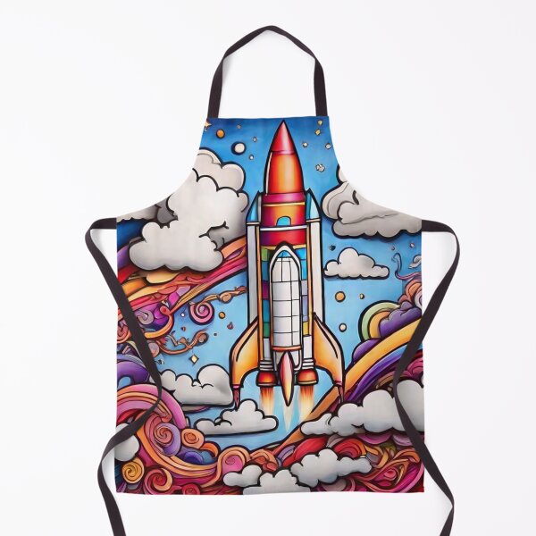 Item preview, Rocket's Ascension: A Coloring Page Journey to the Sky (137) designed and sold by WASjourney.