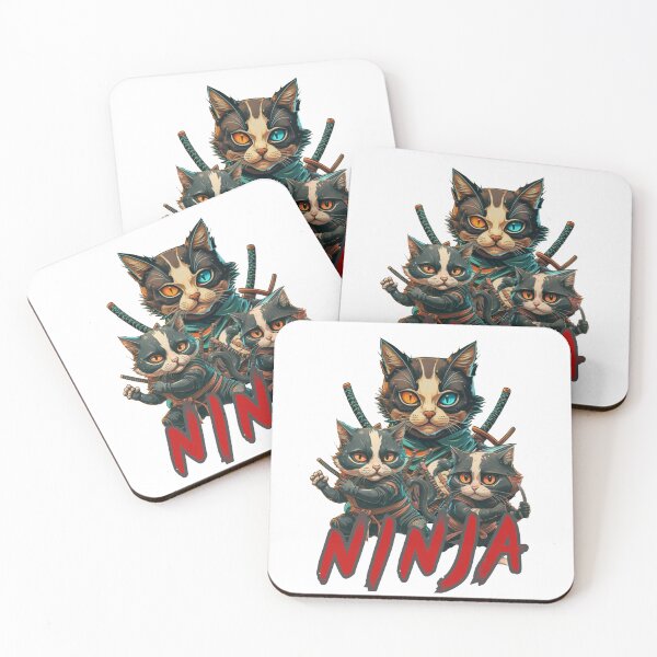 Item preview, ninja cat designed and sold by Hemlawit.