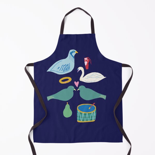 Item preview, Blue Days Of Christmas Partridge, Swan Drums Ballet Turtle Dove designed and sold by Lozzie Eliza Designs.