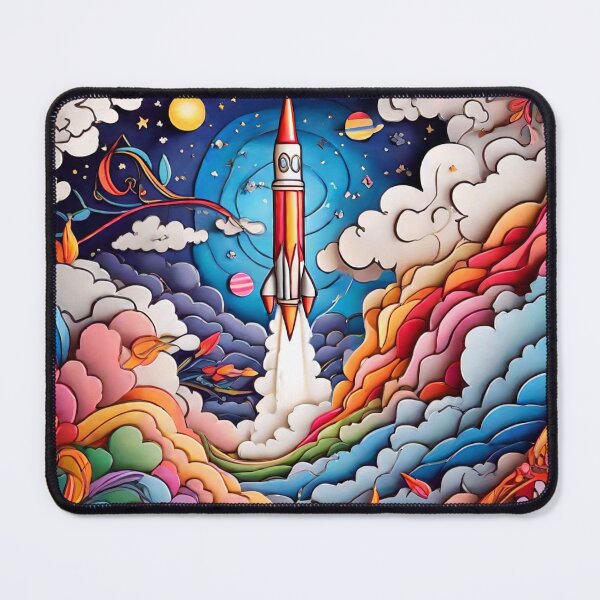 Item preview, Voyage to the Stratosphere: A Coloring Odyssey (138) designed and sold by WASjourney.