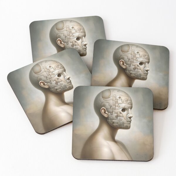Item preview, Puzzle of the Mind designed and sold by DeDesign Collective.