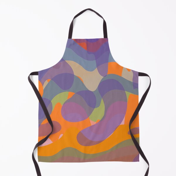 Colored stripes Apron