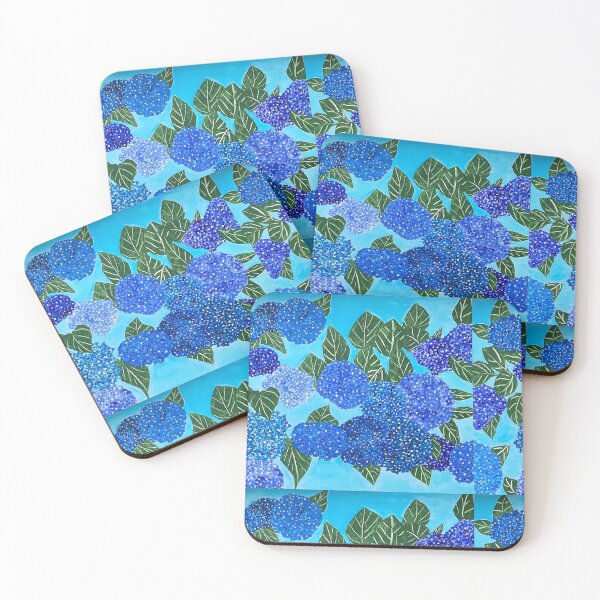 Item preview, Blue hydrangea flowers  designed and sold by Ruth Breen Artwork .
